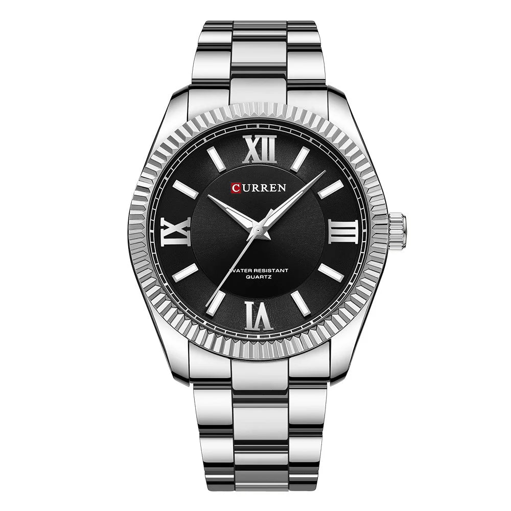 Unisex Ρολόι - Curren M8453 Silver Black