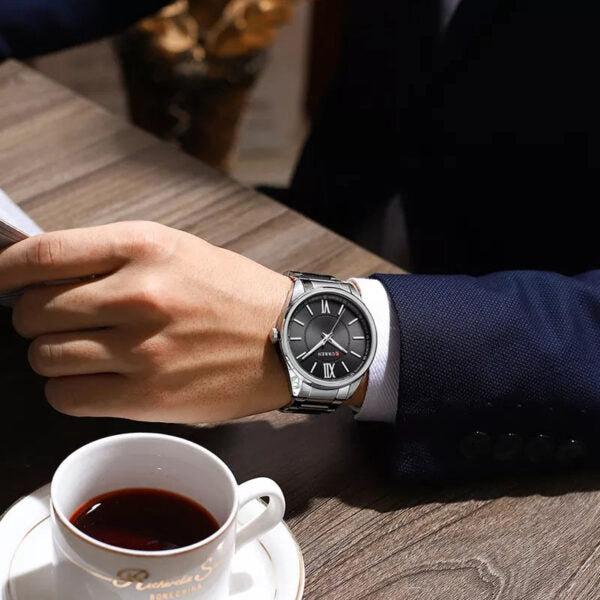 Unisex Ρολόι - Curren M8423 Silver