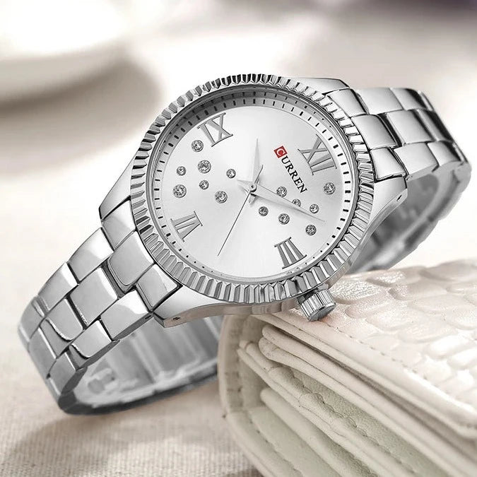 Γυναικείο Ρολόι - Curren C9009 L Silver