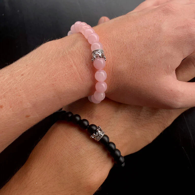 Βραχιόλια για ζευγάρια με μαγνήτη - King Queen Couple Love Bracelets