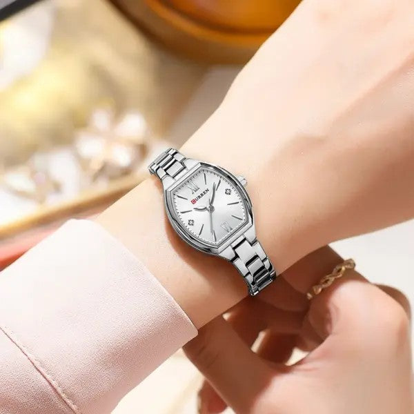 Γυναικείο Ρολόι - Curren C9112 Silver-White