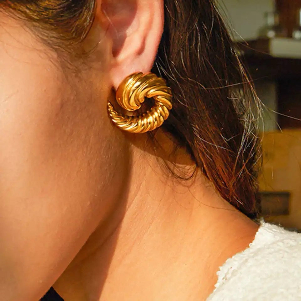 Γυναικεία Σκουλαρίκια - Bolon Earrings (χρυσό, ασημί)