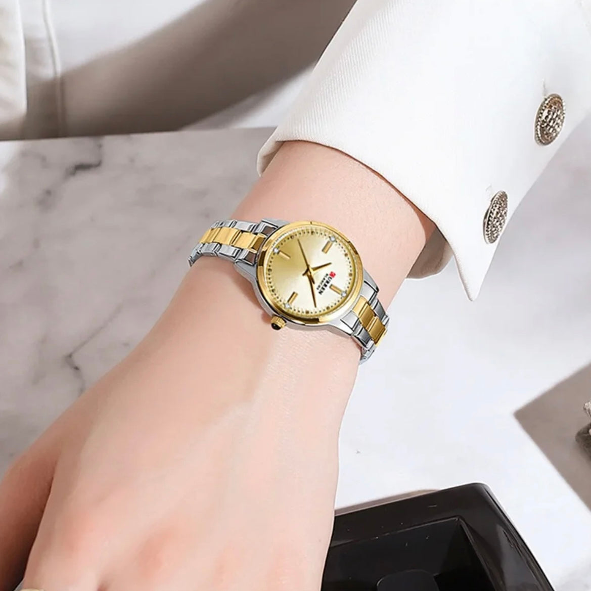 Γυναικείο Ρολόι - Curren C9094L Multi Yellow