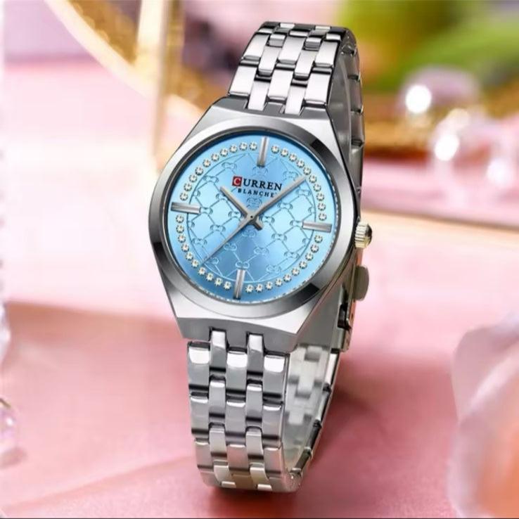Γυναικείο Ρολόι - Curren C9096L SILVER BLUE