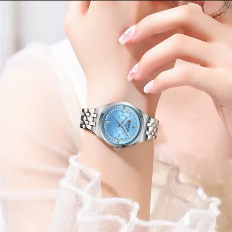 Γυναικείο Ρολόι - Curren C9096L SILVER BLUE