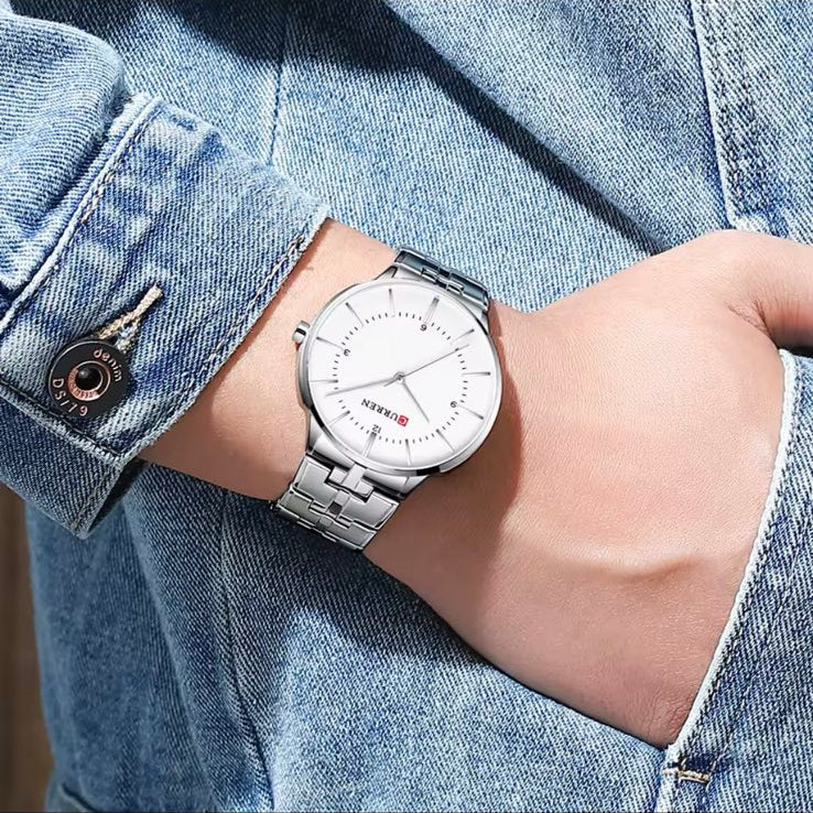 Unisex Ρολόι - CURREN M8321 SILVER