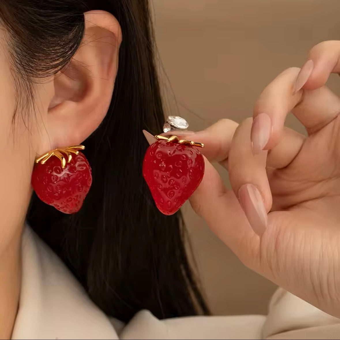 Γυναικεία Σκουλαρίκια - Strawberry Earrings (και χρώματα)