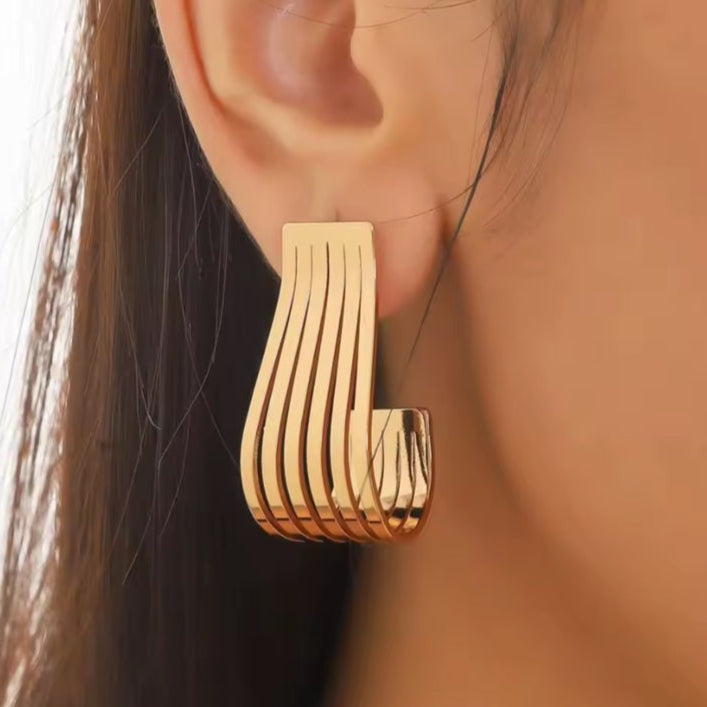 Γυναικεία Σκουλαρίκια - Demre Earrings (χρυσό, ασημί)