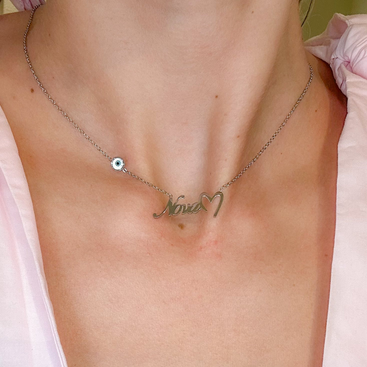 Γυναικείο Ατσάλινο Κολιέ Νονά - Nona Necklace( χρυσό, ασημί)