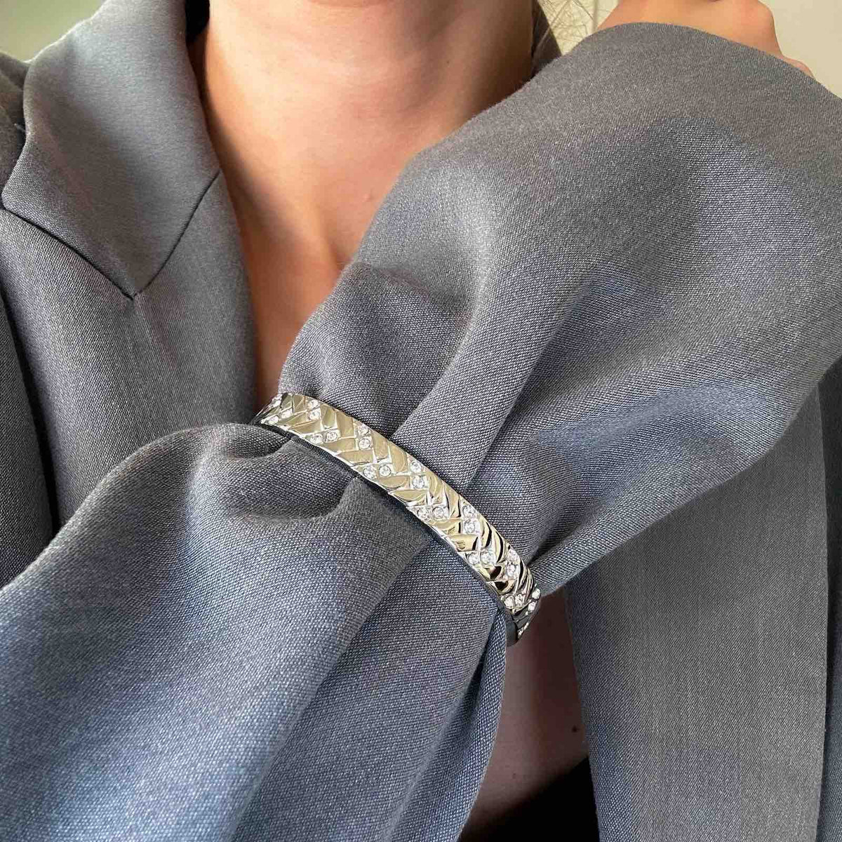 Γυναικείο Ατσάλινο Βραχιόλι - Praha Bracelet ( χρυσό, ασημί)