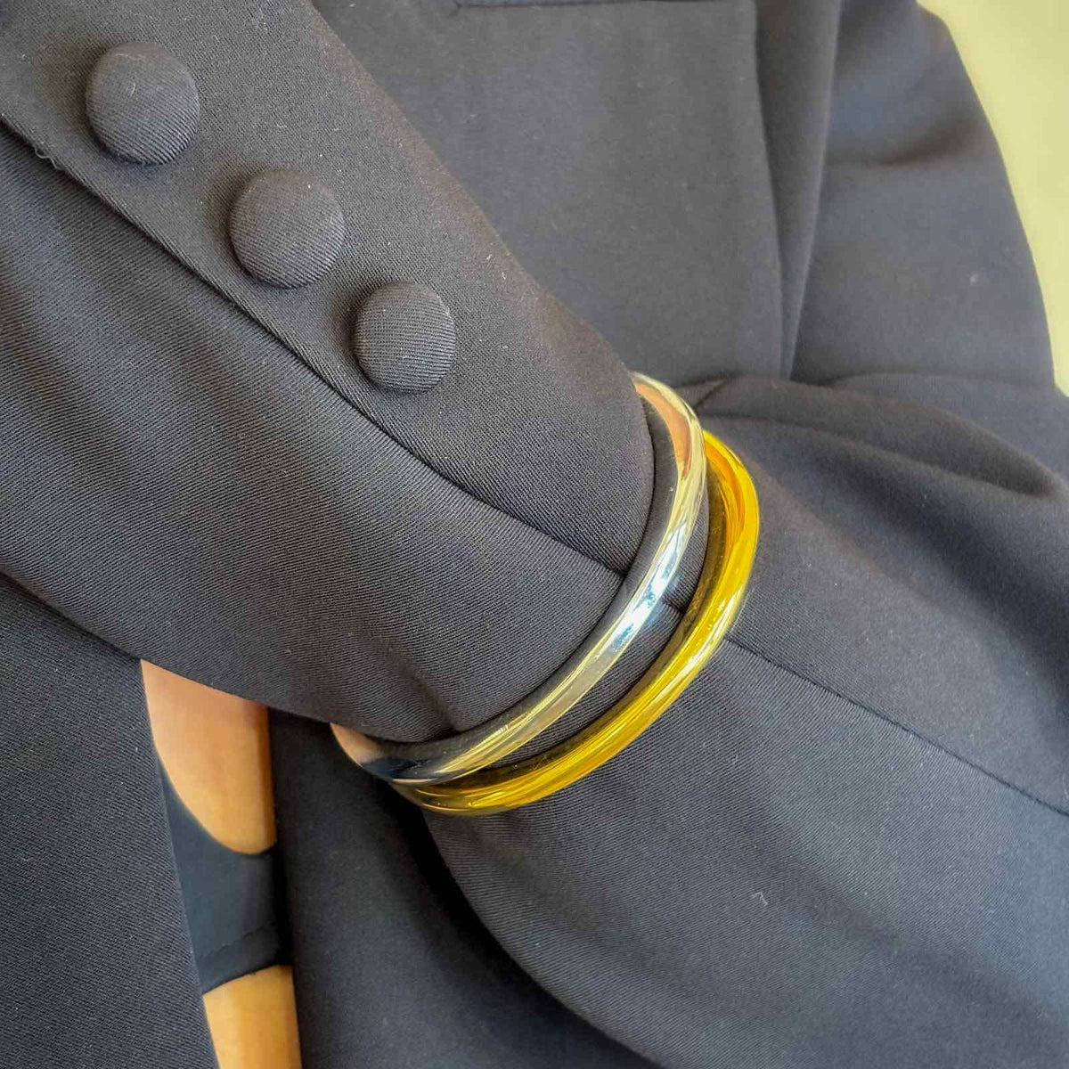 Γυναικείο Ατσάλινο Βραχιόλι - Nefza Bracelet ( χρυσό, ασημί)