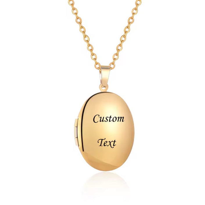 Ατσάλινο Κολιέ Φωτογραφοθήκη - Amelie Necklace ( χρυσο, ασημί)