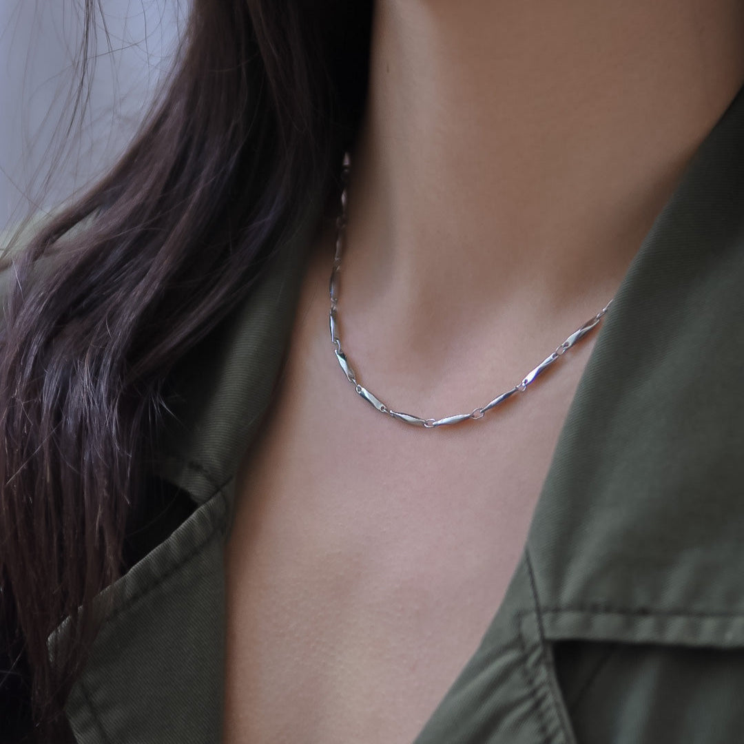 Ατσάλινη Αλυσίδα Λαιμού - Triumph Chain (χρυσό, ασημί)