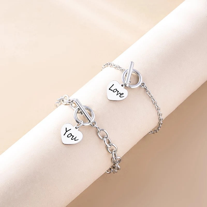 Βραχιόλια Για Ζευγάρια - Love you Bracelets