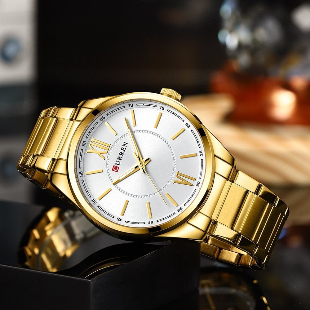 Unisex Ρολόι- Curren M8423 Gold
