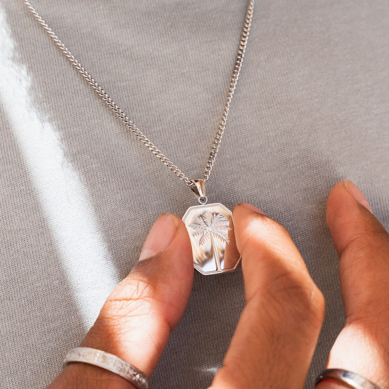 Ατσάλινο Unisex Κολιέ Με Φοίνικα - Finix Necklace (χρυσό, ασημί)