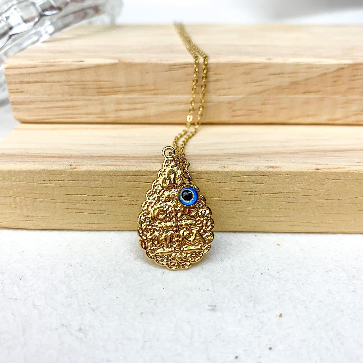 Γυναικείο Ατσάλινο Κολιέ Κωνσταντινάτο - Tekeli Necklace (χρυσό, ασημί)