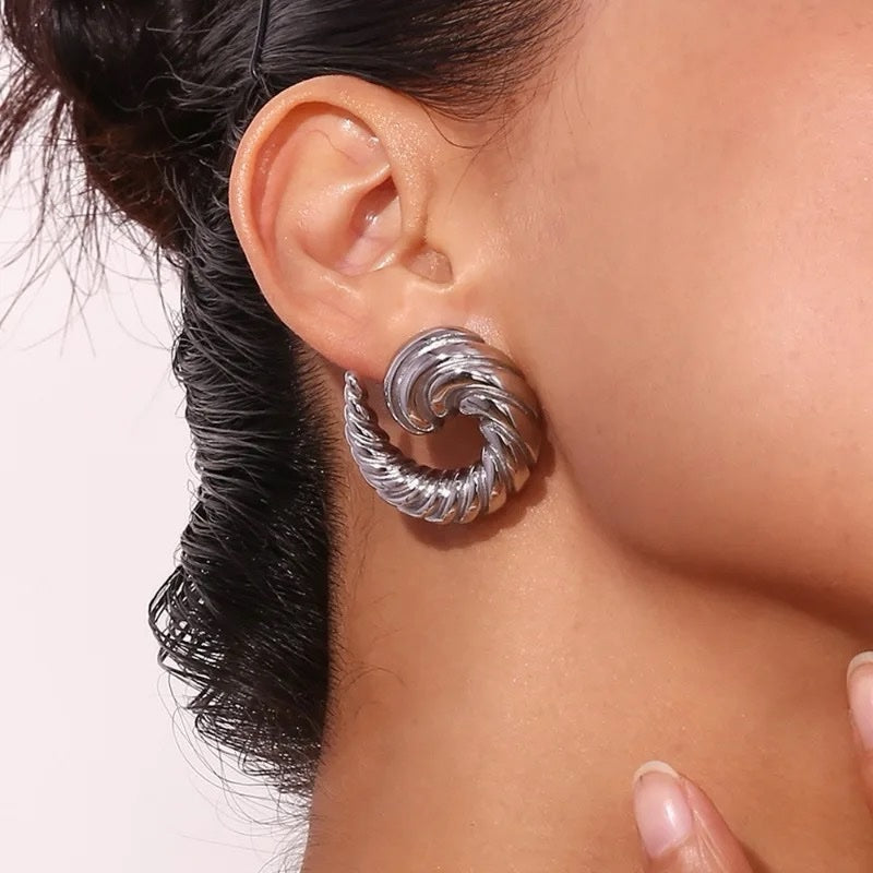 Γυναικεία Σκουλαρίκια - Bolon Earrings (χρυσό, ασημί)