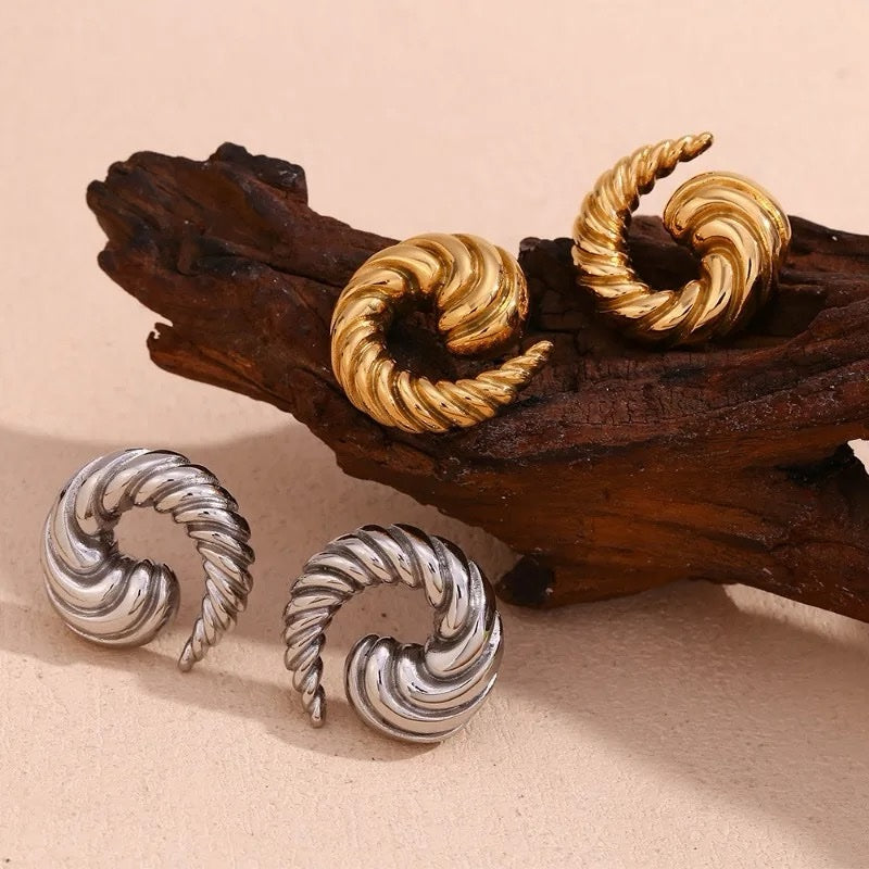 Γυναικεία Σκουλαρίκια - Bolon Earrings (χρυσό, ασημί)