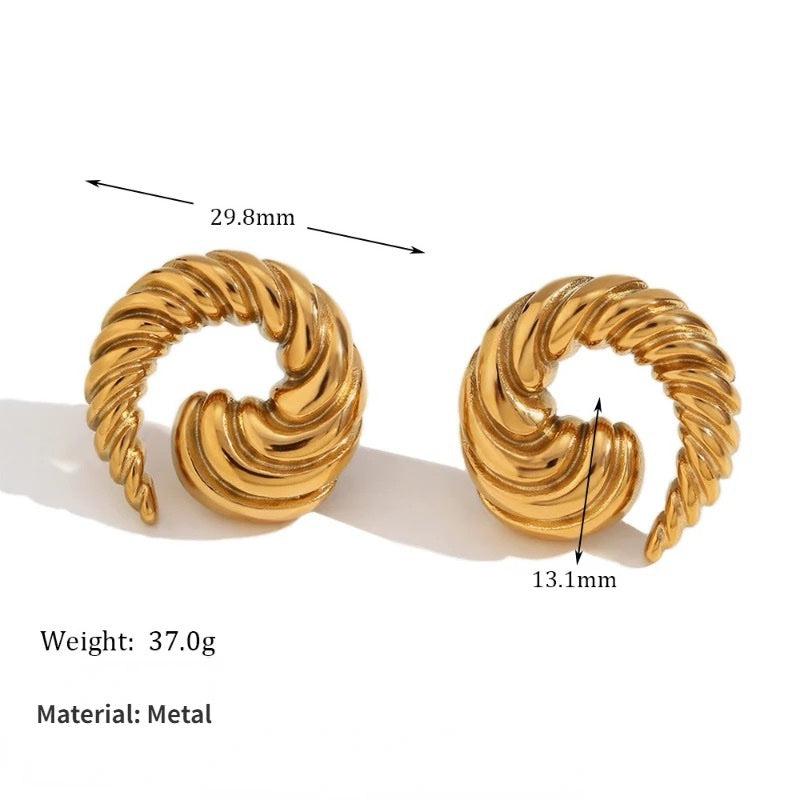 Γυναικεία Σκουλαρίκια - Bolon Earrings (χρυσό, ασημί)