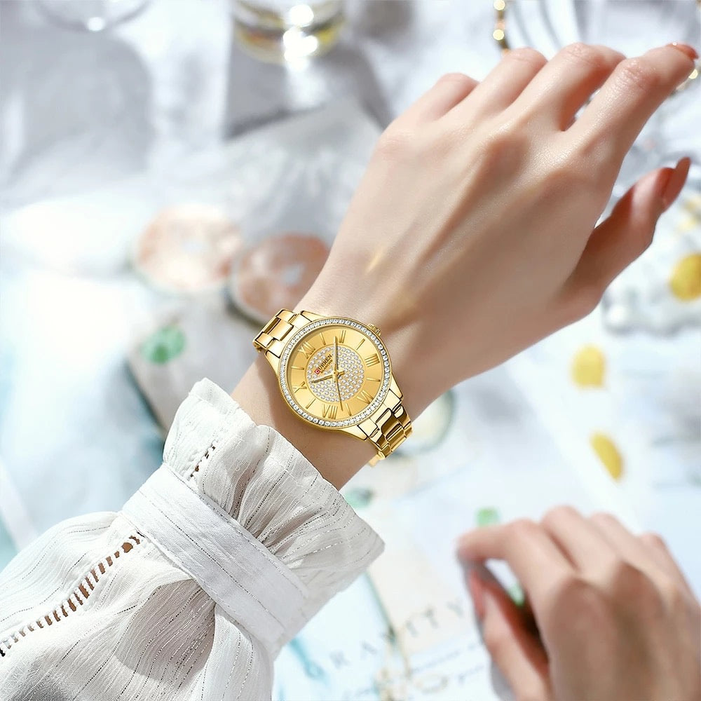 Γυναικείο Ρολόι - Curren C 9084L Gold Yellow
