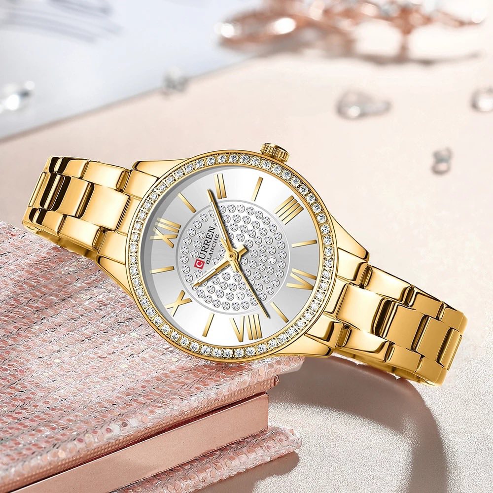 Γυναικείο Ρολόι - Curren C 9084L Gold White