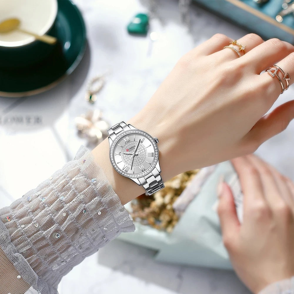 Γυναικείο Ρολόι - Curren C 9084L Silver