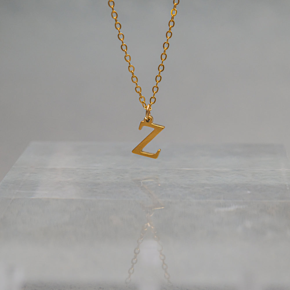Ατσάλινο Κολιέ- Vintage Monogram