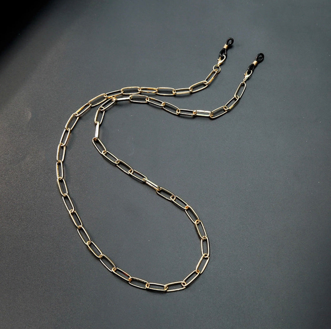 Ατσάλινη Αλυσίδα Γυαλιών - Sunglasses Chain 31 (χρυσό, ασημί)