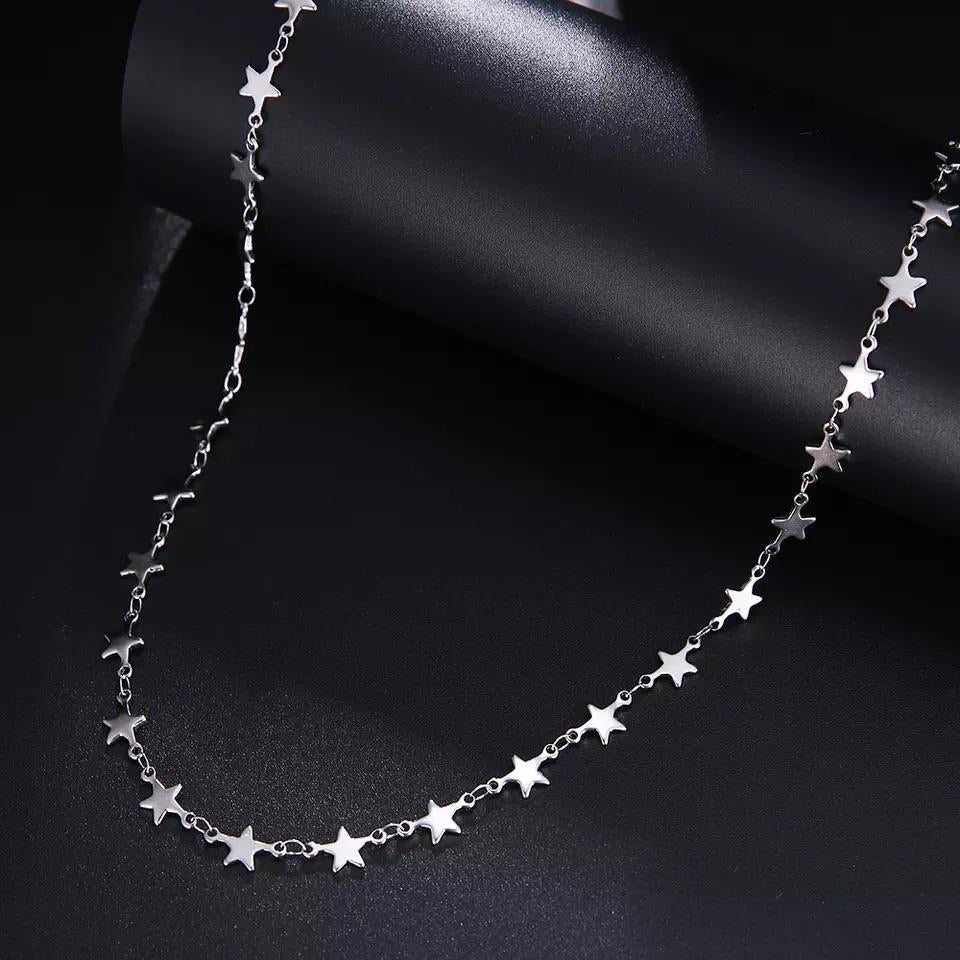 Ατσάλινη Αλυσίδα Γυαλιών - Sunglasses Chain Starry(χρυσό, ασημί)