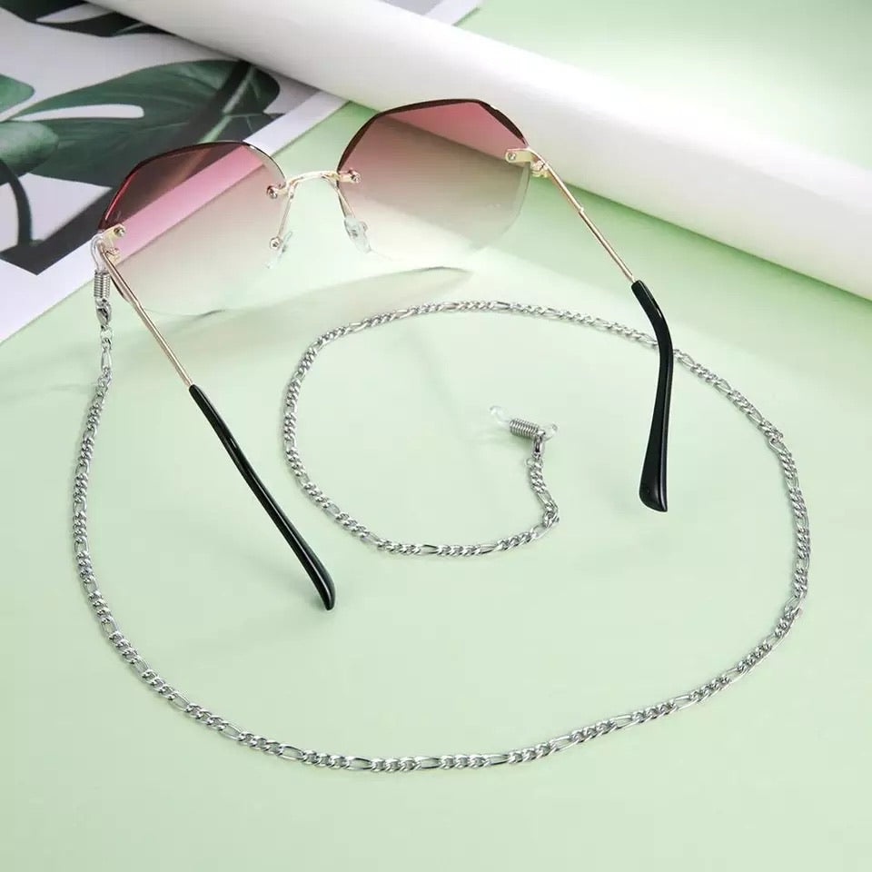 Ατσάλινη Αλυσίδα Γυαλιών - Sunglasses Chain 32(χρυσό, ασημί)